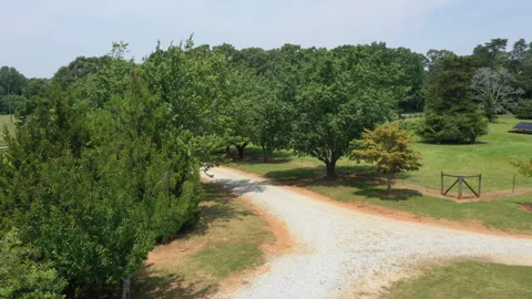 Entrance to the farm Vídeo Stock 243744835