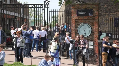 The entrance gate of The Royal Observatory Stock Footage 166364898