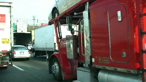 Entrance to GW Bridge Video stock 98341