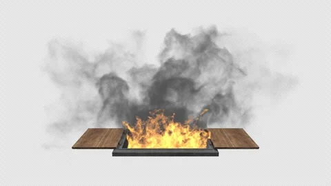 Entrance to hell – 3d render looped with channel. Stock Footage 289621592