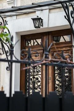 Entrance of house Stock Photos