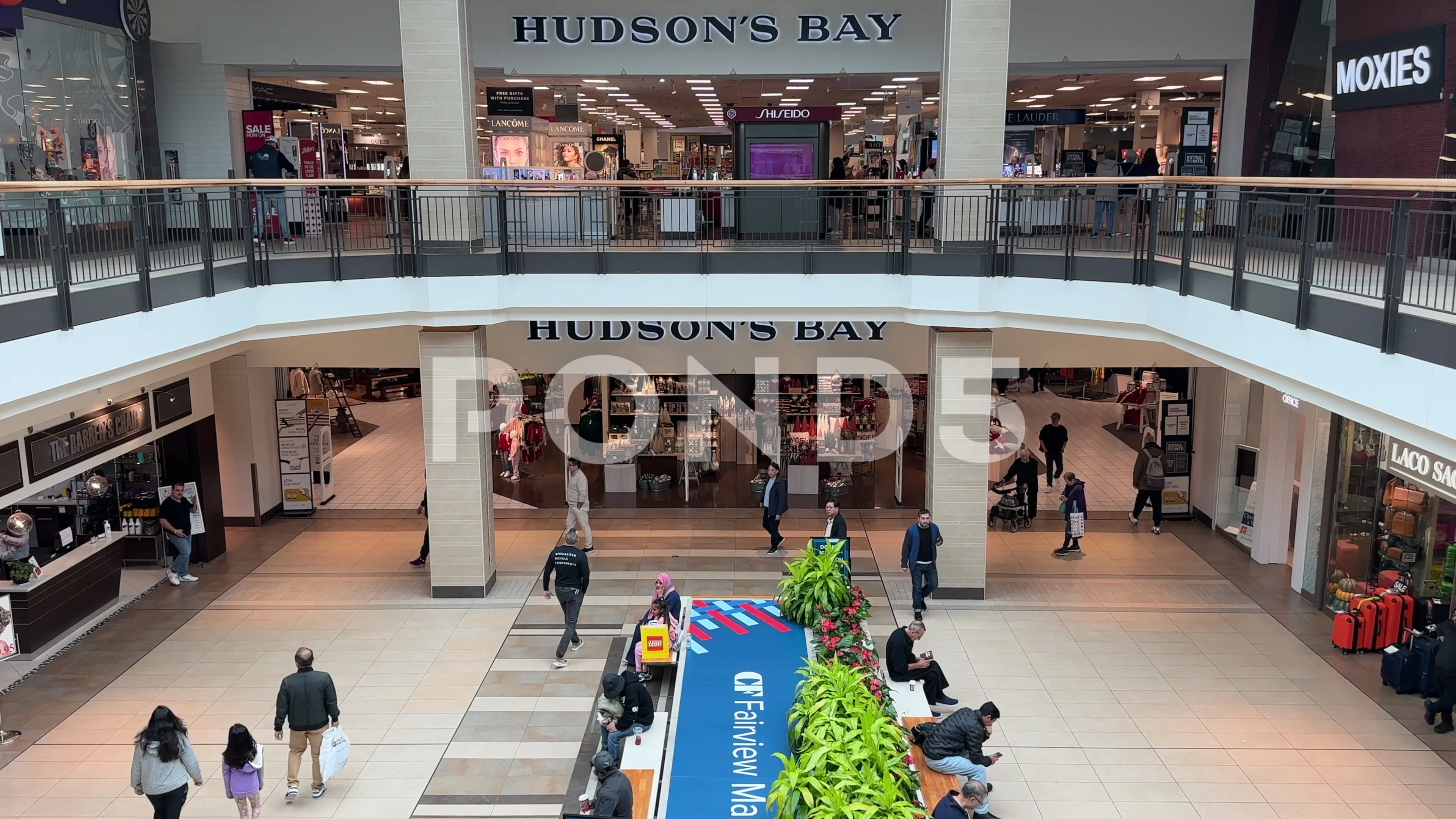 Entrance to a Hudson Bay Store Stock Video Pond5