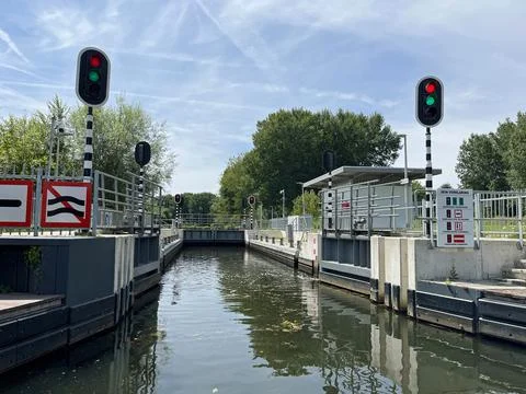 Entrance of a lock Stock Photos