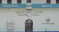 Entrance to Miraflores Locks in Panama 4k or 4k+ Resolution