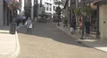 Entrance to Via Rodeo, Beverly Hills 4k or 4k+ Resolution