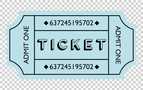 Entrance ticket Stock Illustration