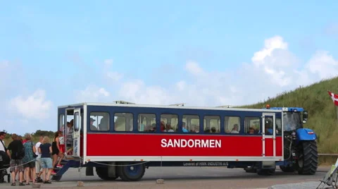 Entrance to the train Sandormen Stock Footage 40635682