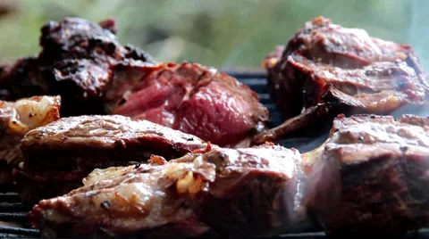 Entrecote on grill Vidéo 27799487