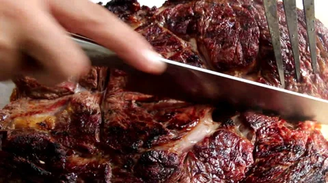 Entrecote Pieces Vídeos de archivo 27797357