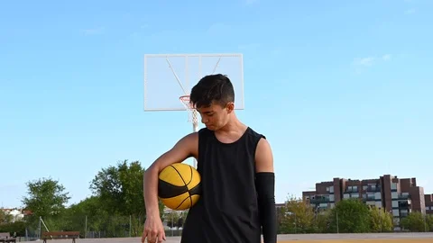 ENTRENO BASKET 10 Stock-Footage 115593943