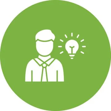 Entrepreneur icon vector image. Stock Illustration