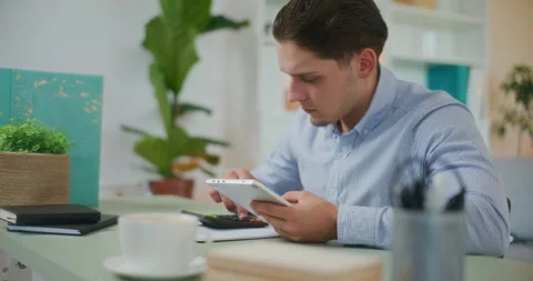 Entrepreneur Prepares for Work Stock Footage 276362225