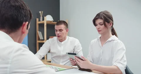 The entrepreneurs do the counting together Stock Footage 159549777