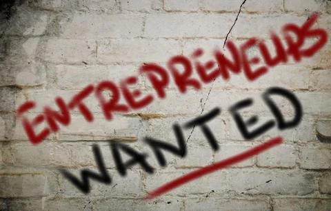 Entrepreneurs wanted concept Stock Illustration