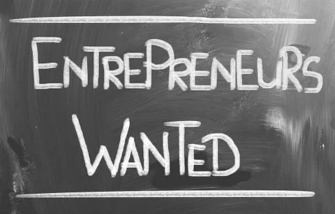 Entrepreneurs Wanted Concept Stock Illustration