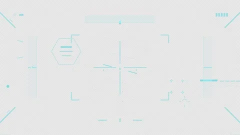 Entropic High-Performance HUD Stealth Recon: Master UI Screen : 4K Alpha Stock Footage 332944655