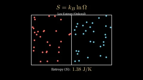 Entropy Explanation Stock Footage 333892754