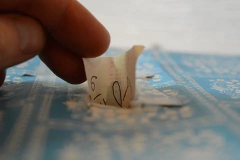 Entry Into Ballot Box Stock Photos