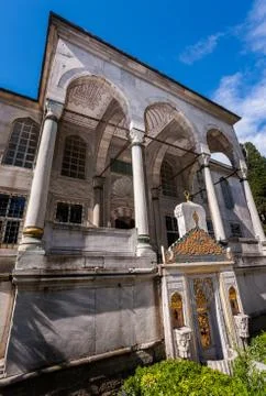 Entry to Library of Sultan Ahmed Stock Photos