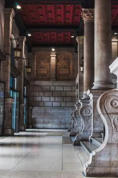 Entry of St Lazare Stock Photos