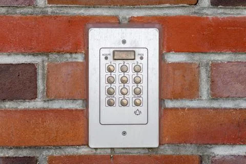 Entry system Stock Photos