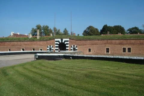 Entry to Terezín Stock Photos