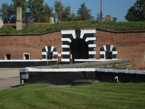 Entry to Terezín Stock Photos