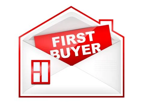 Envelop - First Buyer Stock Illustration