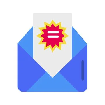 Envelop Icon Image. Stock Illustration