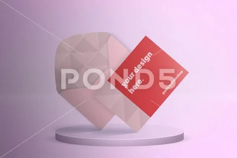 Envelop Mockup PSD Template