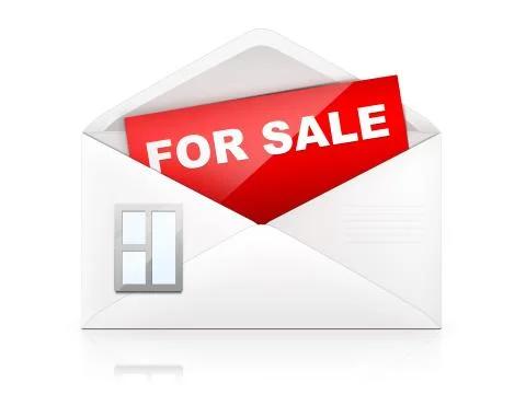 Envelop - For Sale Stock Illustration