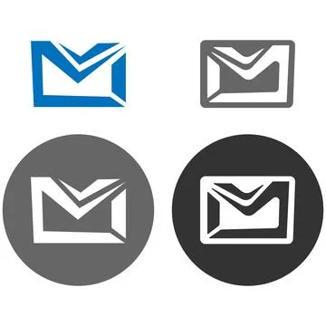 Envelope and Email Communication Icon Stockillustratie