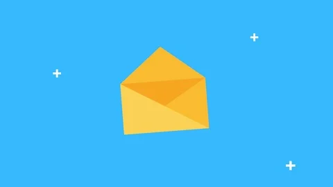 Envelope and statistics search engine optimization Stock Footage 124304296