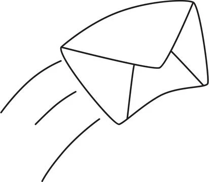 Envelope with Arrow Sending Mail Icon Stock Illustration