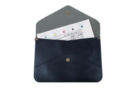 Envelope bag Stock Photos