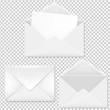 Envelope Big Collection Stock Illustration