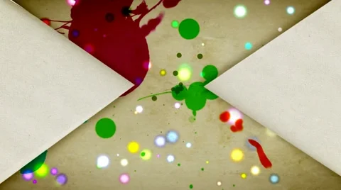 Envelope bright Stock Footage 6688675