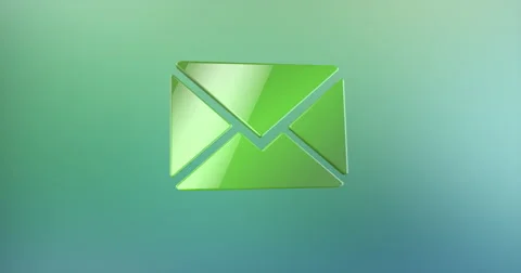 Envelope Color 3d Icon Video stock 66781247