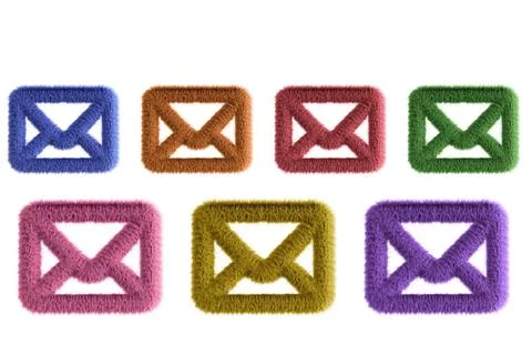 Envelope for e-mail, vector illustration Stock Illustration