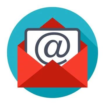 Envelope email icon Stock Illustration