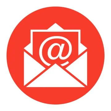 Envelope email icon Stock Illustration