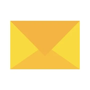 Envelope email symbol isolated Stockillustratie