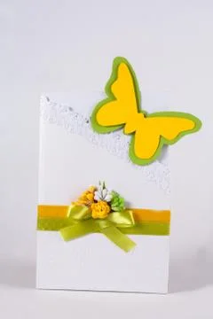 Envelope for greetings Stock Photos