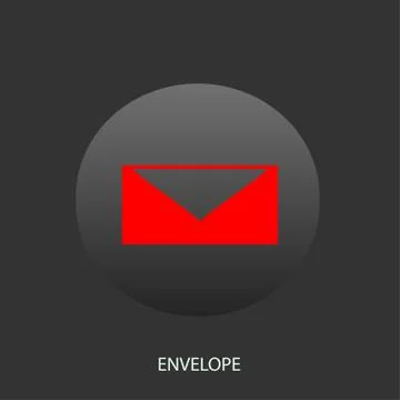 Envelope icon Stock Illustration