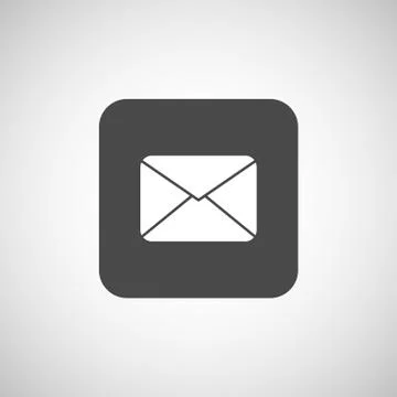 Envelope Icon letter post email envelope Stock Illustration