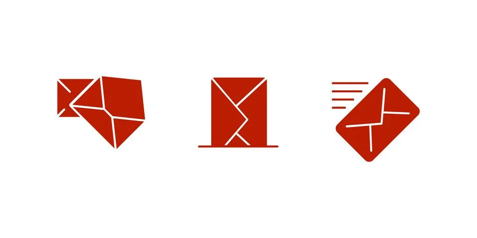 Envelope icon, Mail icon vector for web, computer and mobile app イラスト素材