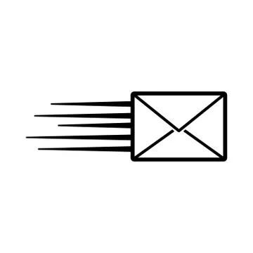 The envelope icon. Mail symbol Stock-Illustration
