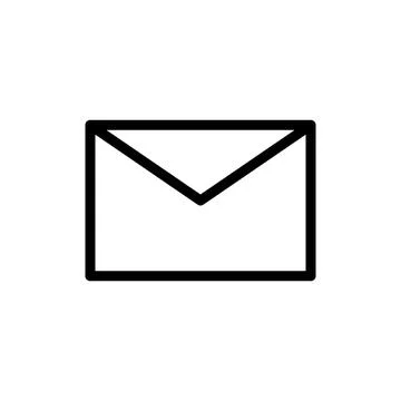 Envelope icon template Stock Illustration