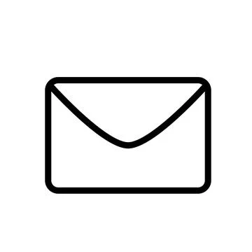 Envelope icon template Stock Illustration
