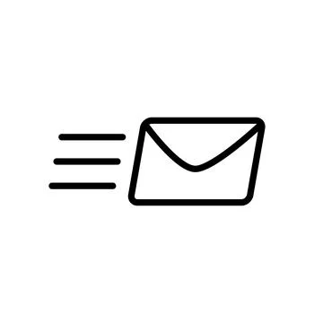 Envelope icon template Stock Illustration